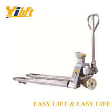 Stainless Steel Hand Pallet Truck with Scale